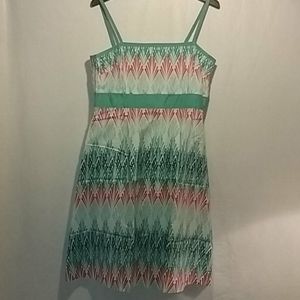 * 4/$25 Monsoon women's lined summer dress size 14P